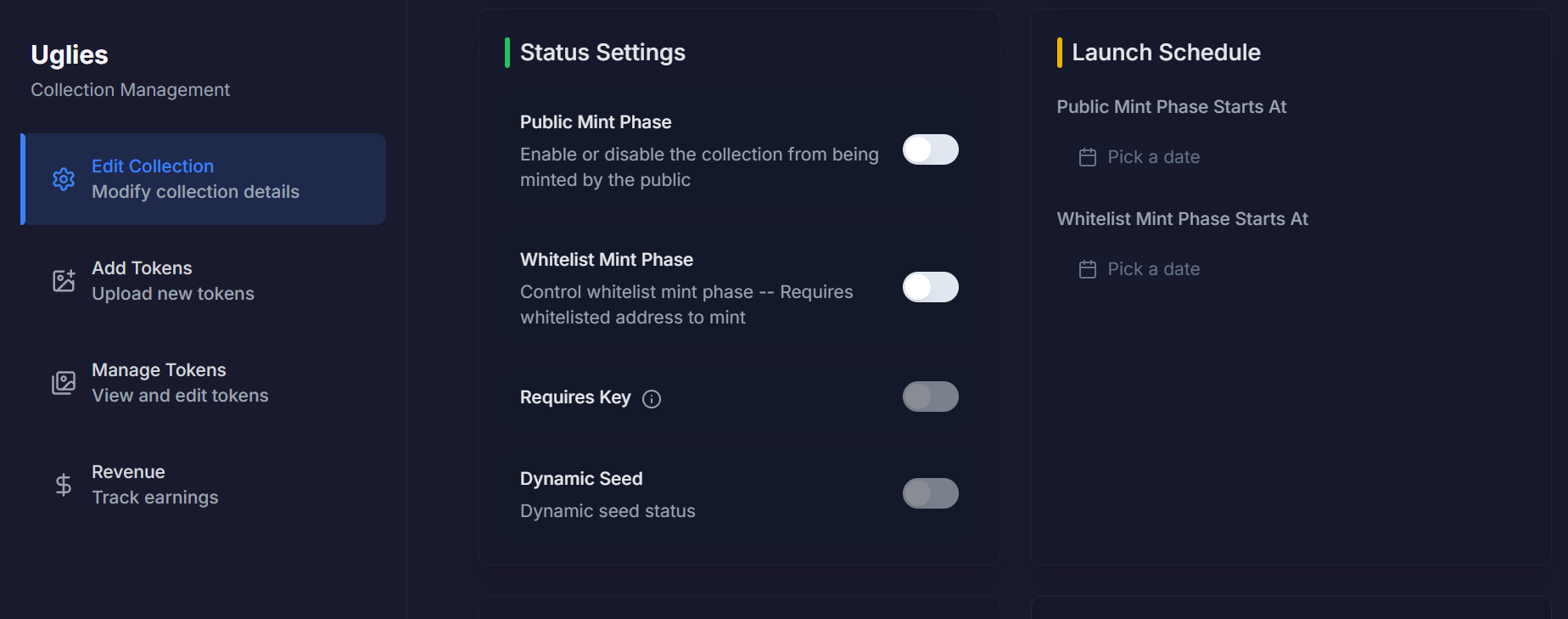 Launch Settings