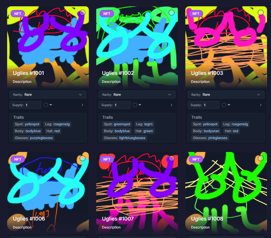 Traited Collection Example